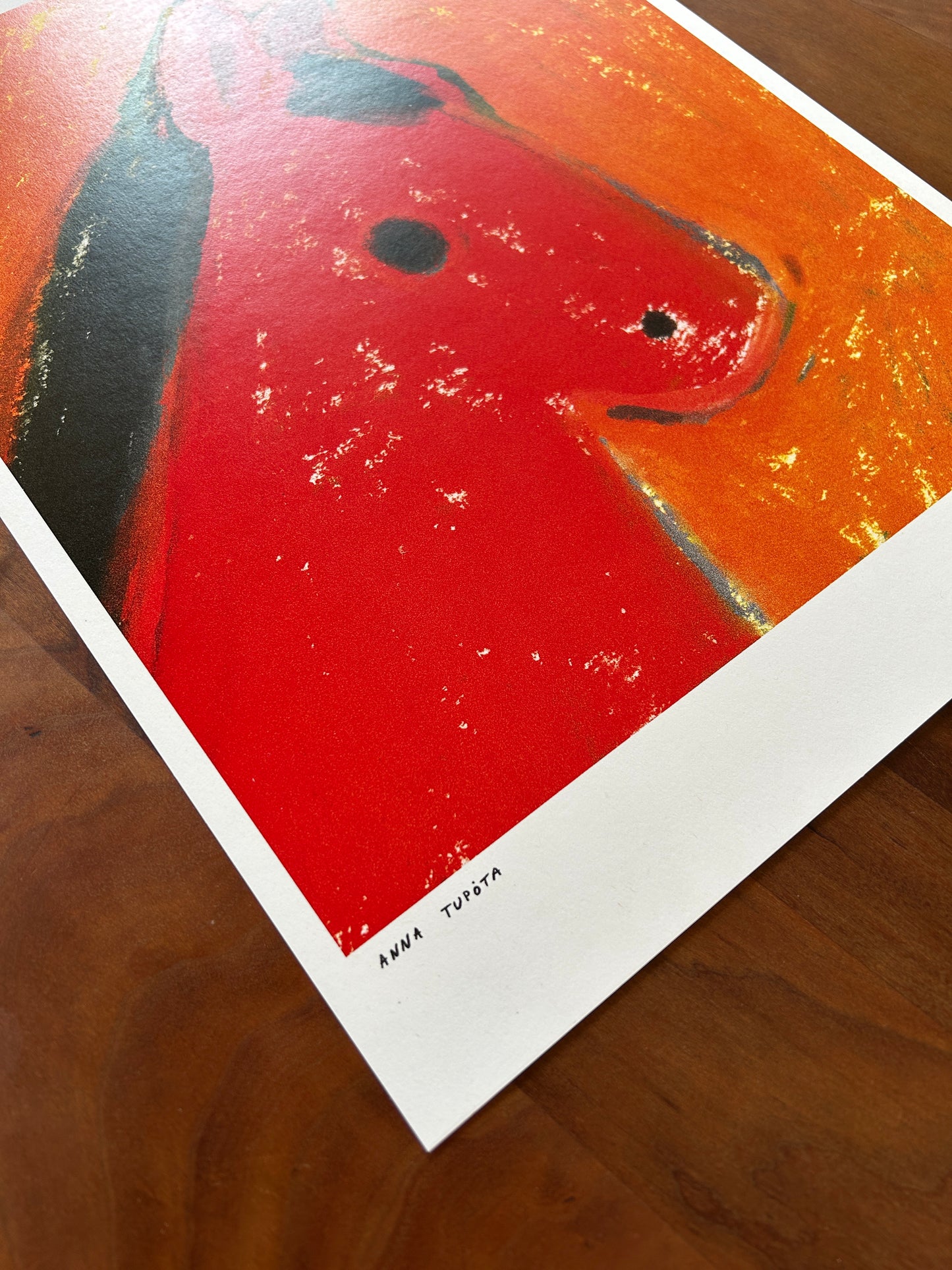 Print Red Horse