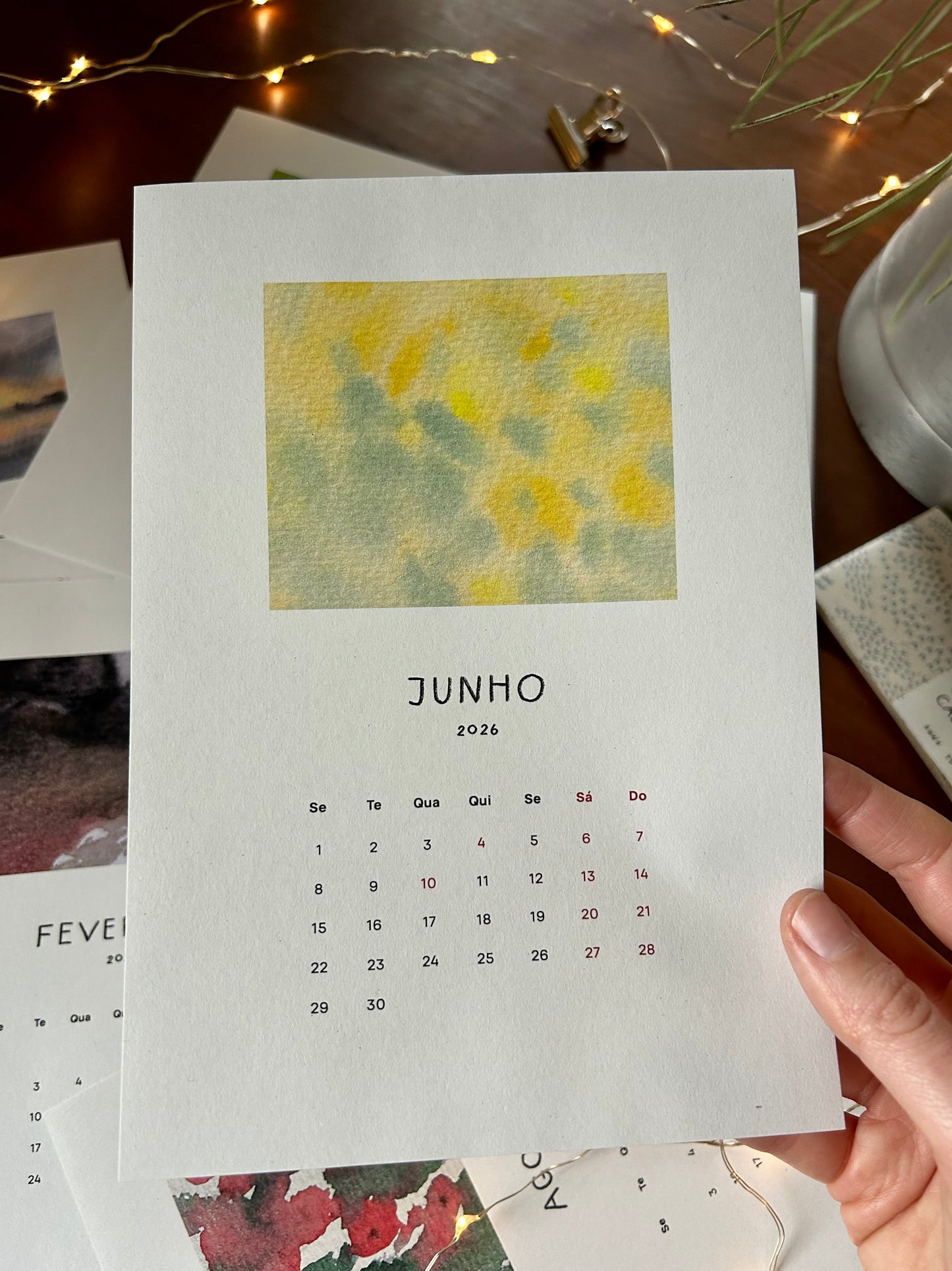 Wall/Desk Calendar 2026
