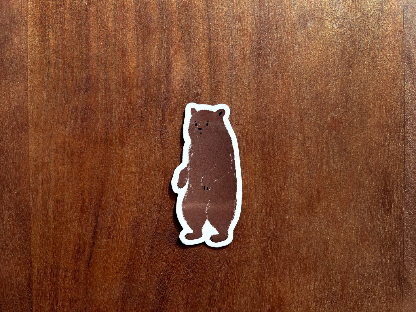 Sticker Brown Bear