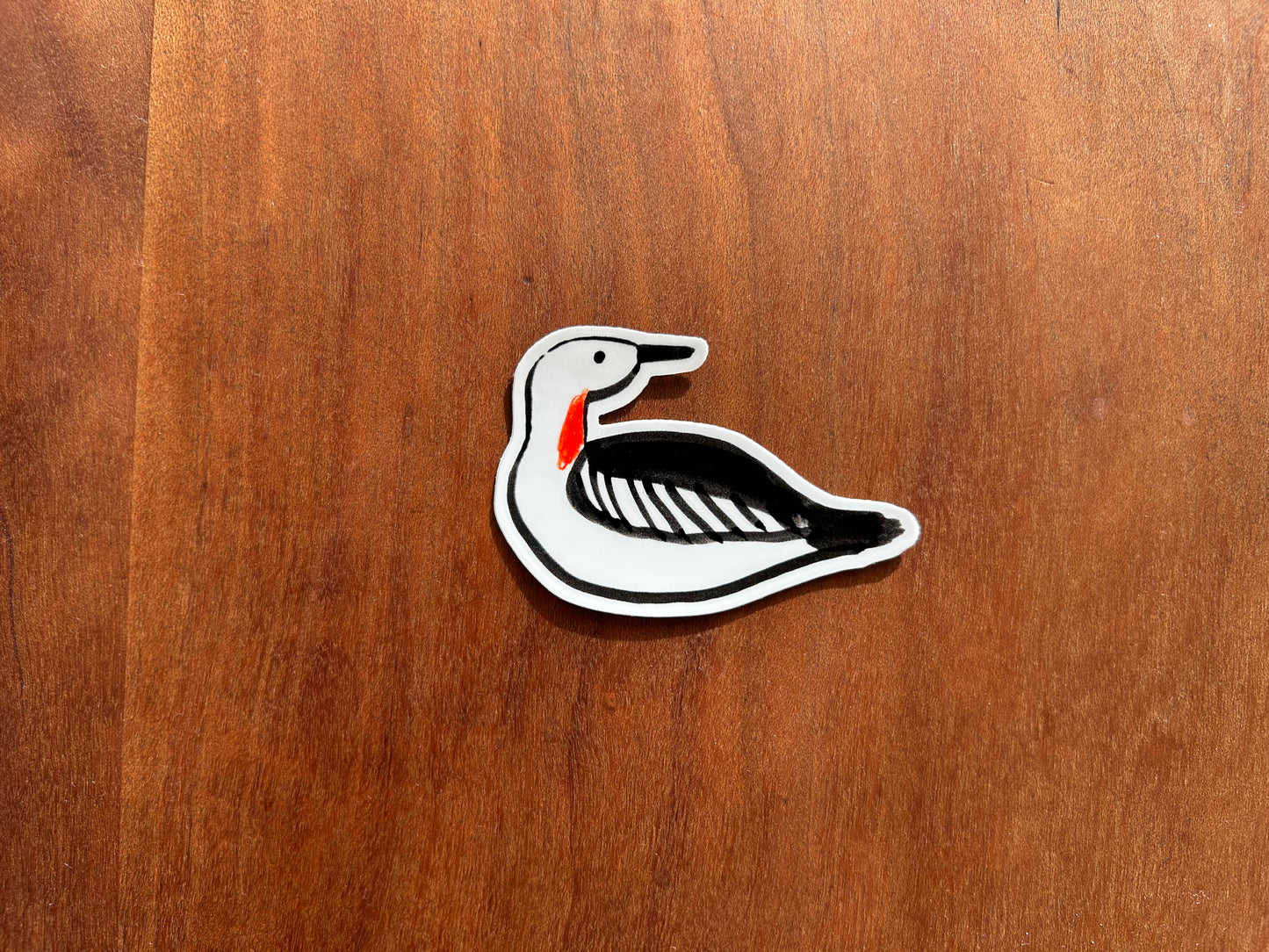 Sticker Red-throated Diver